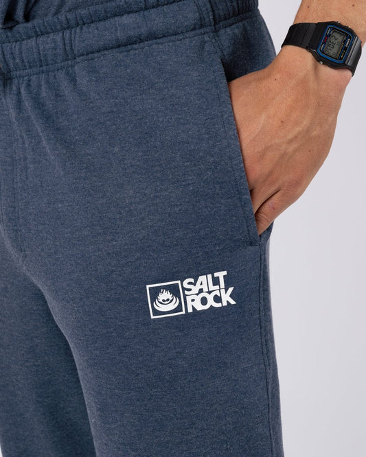 Essential Mens Joggers in Blue Marl