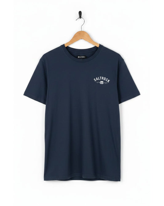 Salcombe Mens Location T-Shirt in Blue