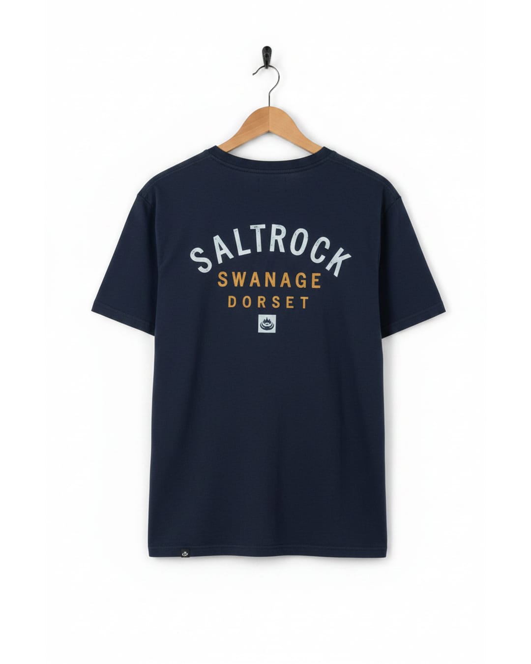 Swanage Location Mens T-Shirt In Blue