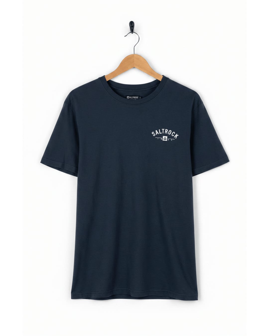 Woolacombe Location Mens T-Shirt in Blue