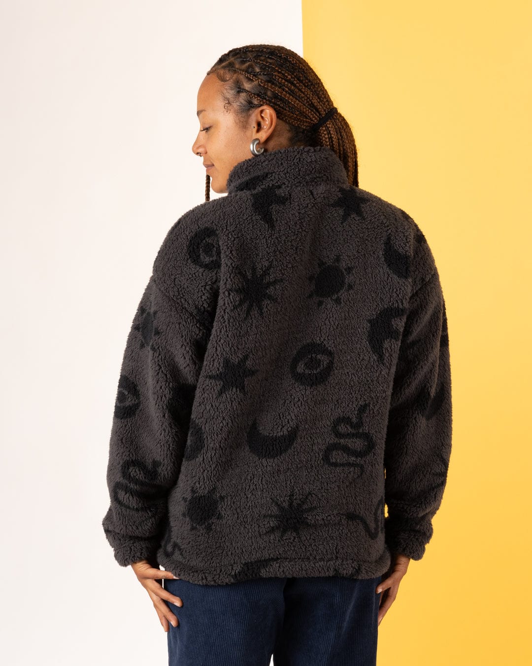 Cove - Womens Zip Fleece - Dark Grey
