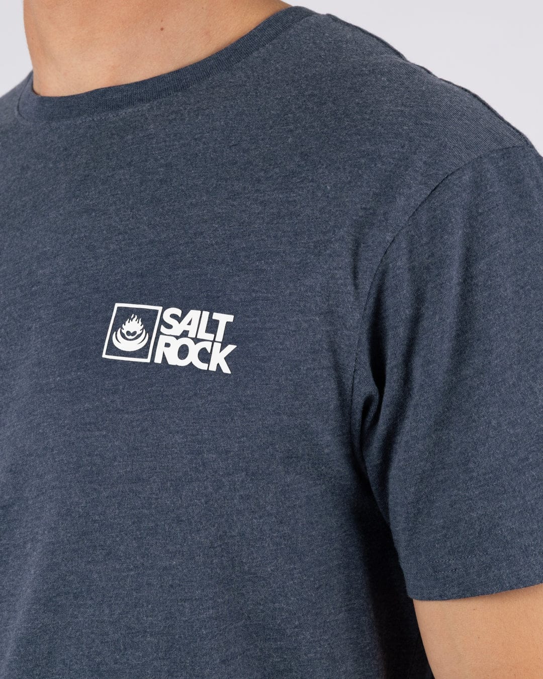 Saltrock Original - Mens Short Sleeve T-Shirt - Blue Marl