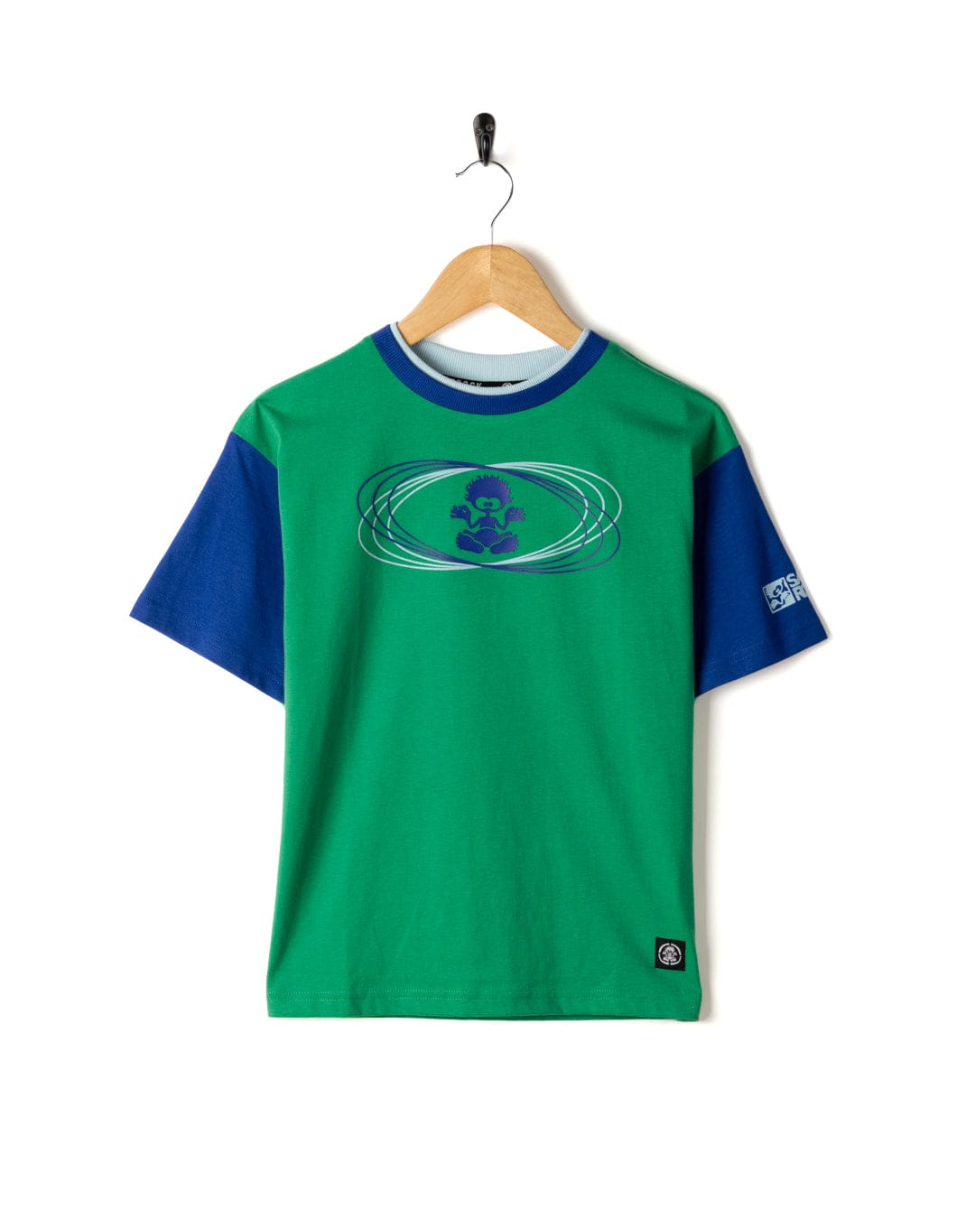 Orbit - Kids Short Sleeve T-Shirt - Green