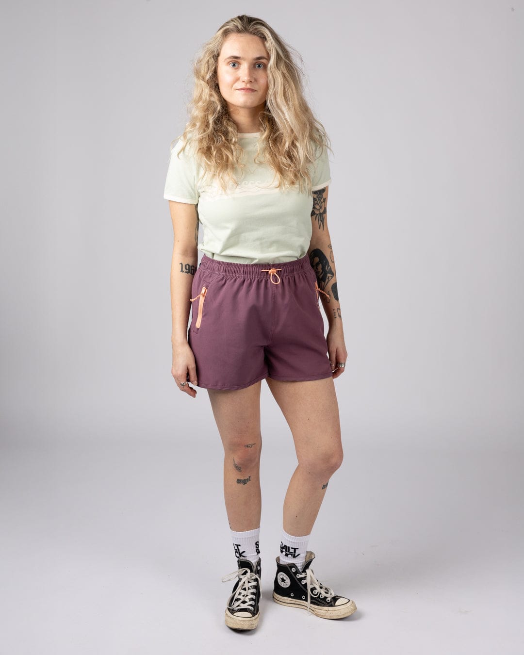 Copper Womens Walkshort in  Dark Pink