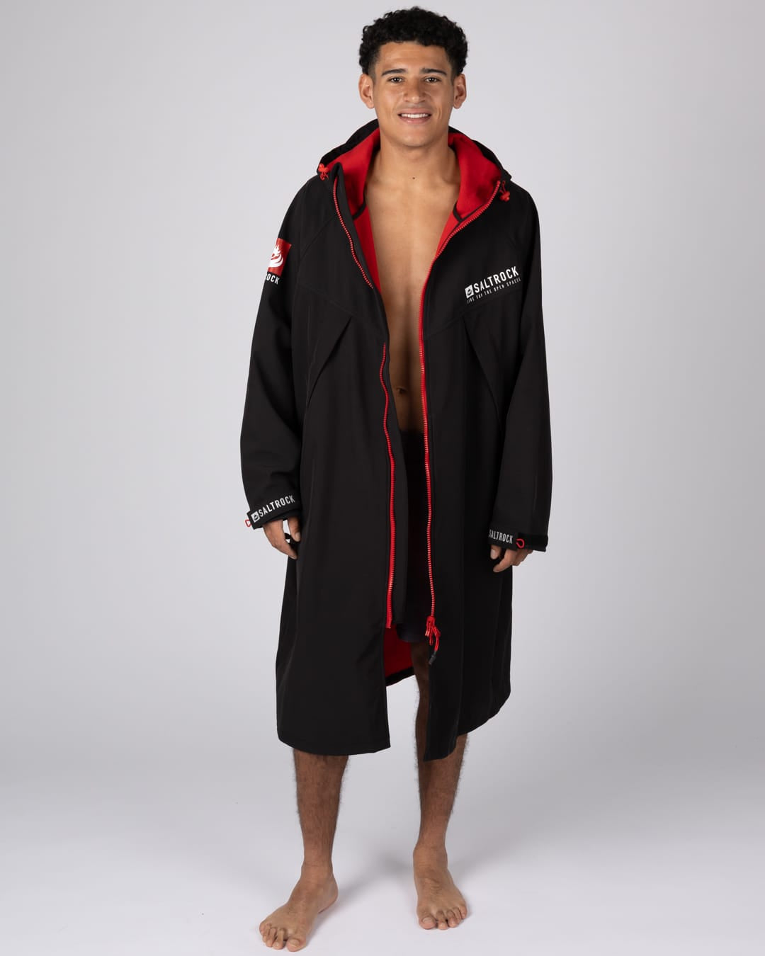 Lite Changing Robe In Black