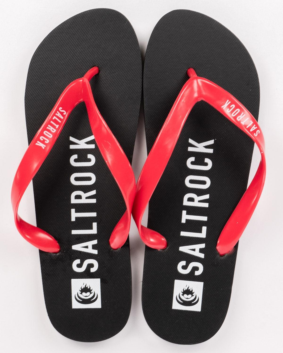 Corp - Unisex Flip Flops - Black - Saltrock Surfwear