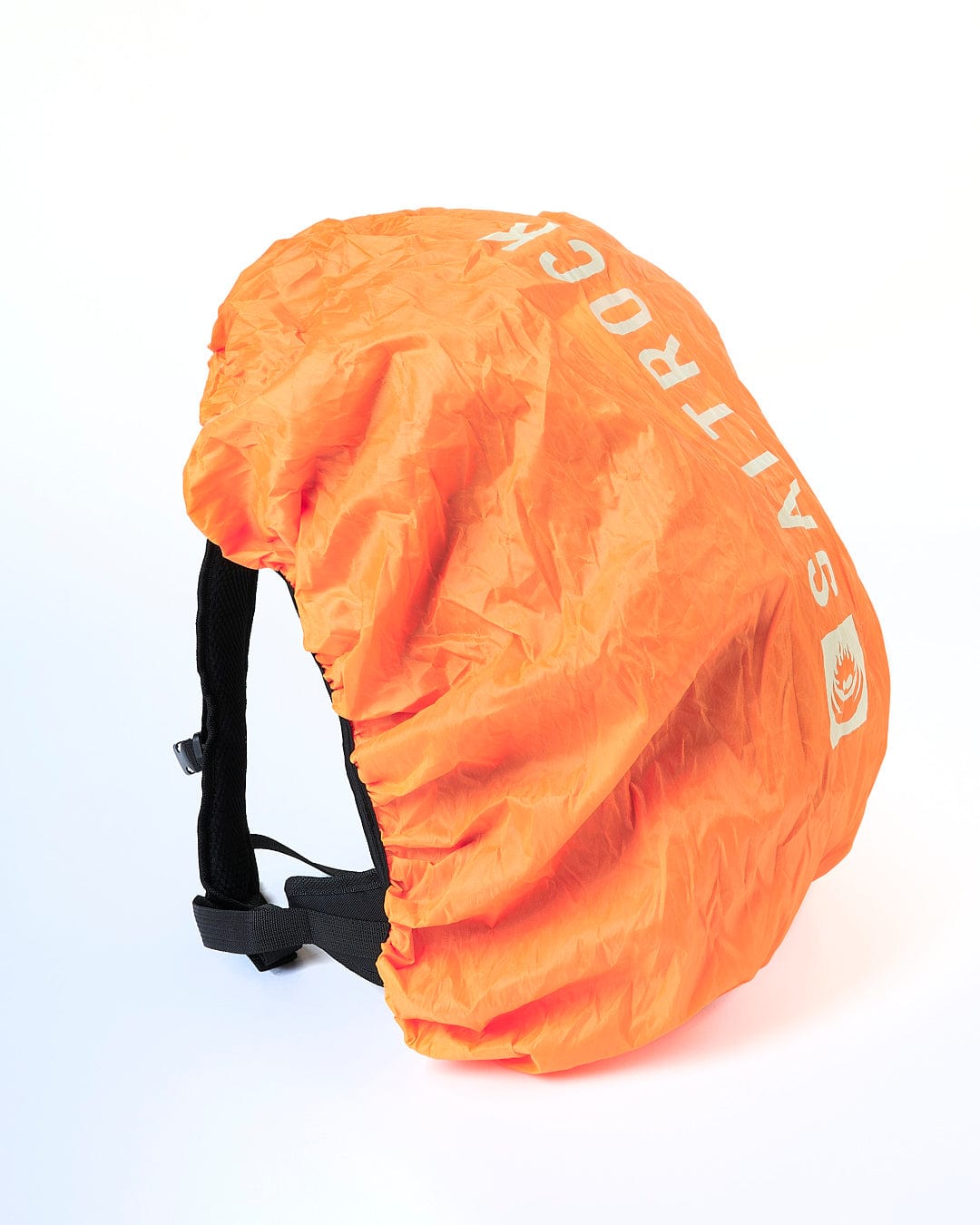A Cyclone - Urban Backpack - Black bike cover with the word slick on it, made by Saltrock.