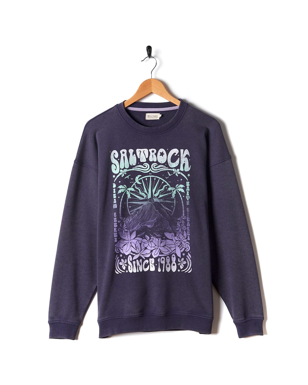 Dreamseeker Gradient Relaxed Fit Sweat Dark Grey