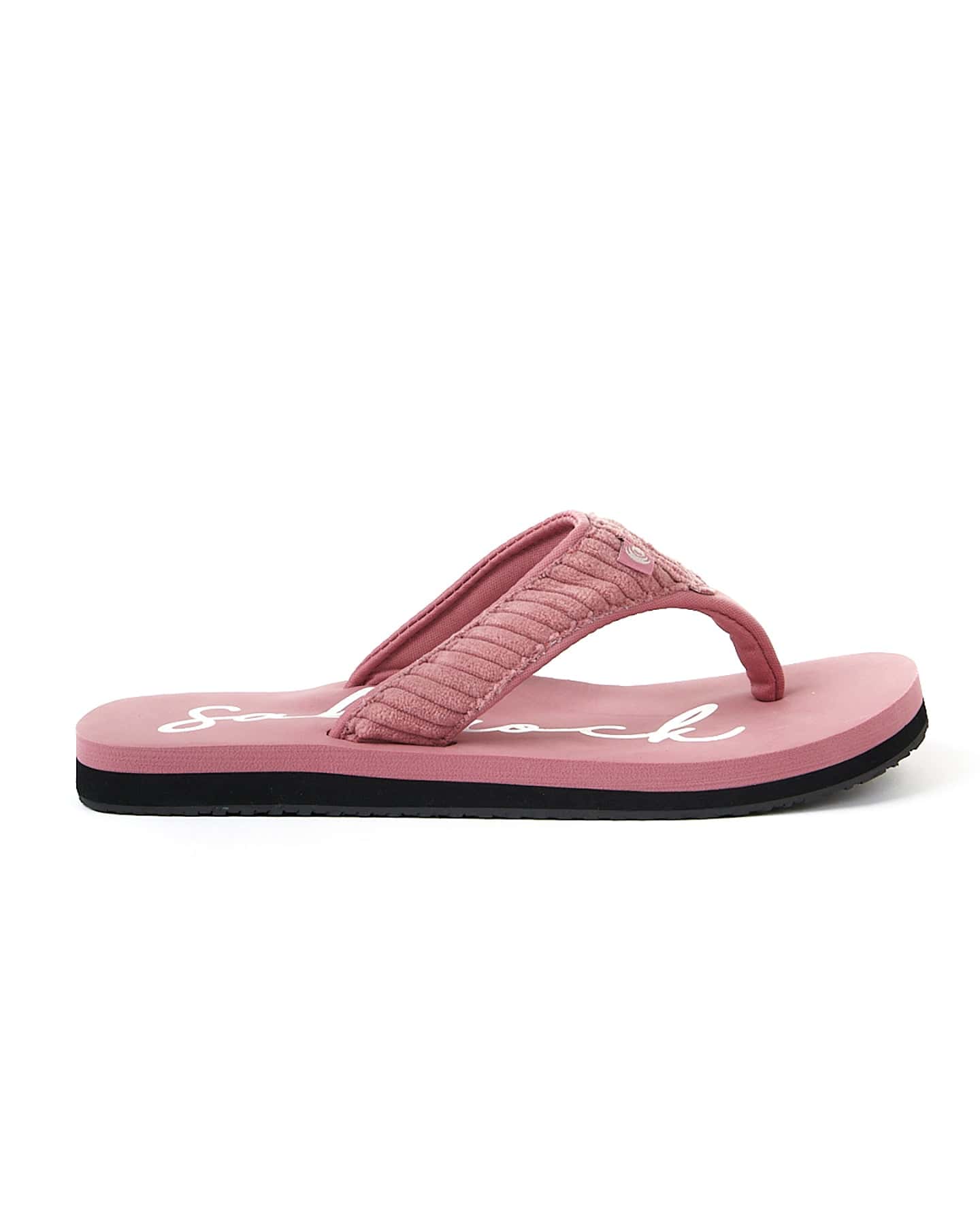 A Laguna - Womens Cord Flip Flops - Mid Pink from Saltrock offers great comfort with its soft sole and vibrant color.