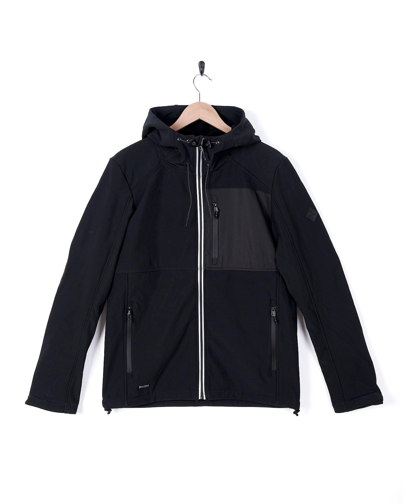 Munros - Mens Softshell Jacket - Black - Saltrock