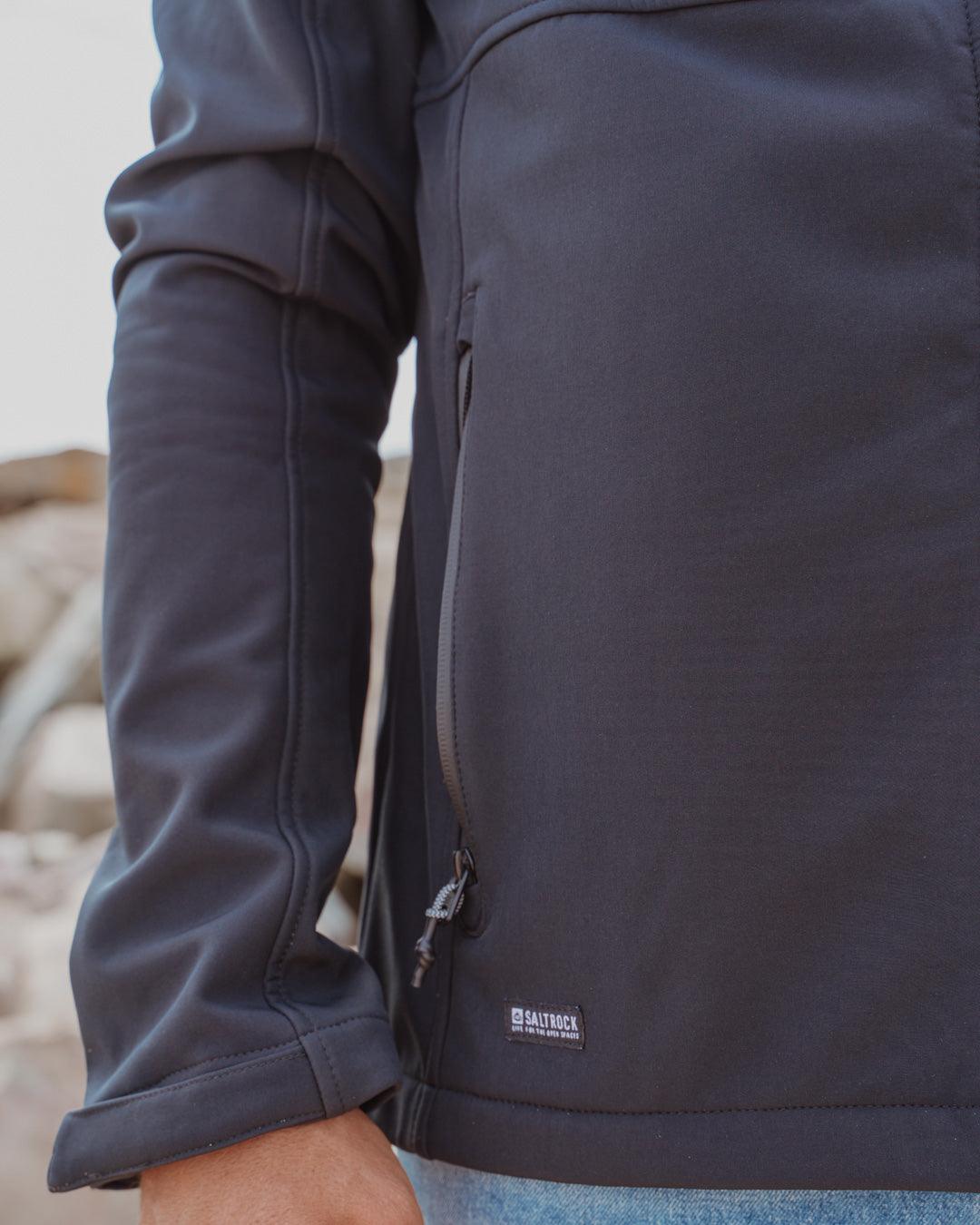 Munros - Mens Softshell Jacket - Black - Saltrock