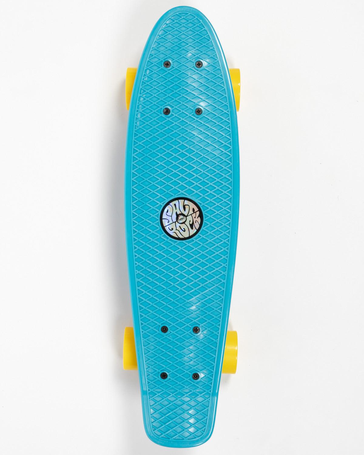 Retroride - Mini Skateboard - Blue/Yellow - Saltrock