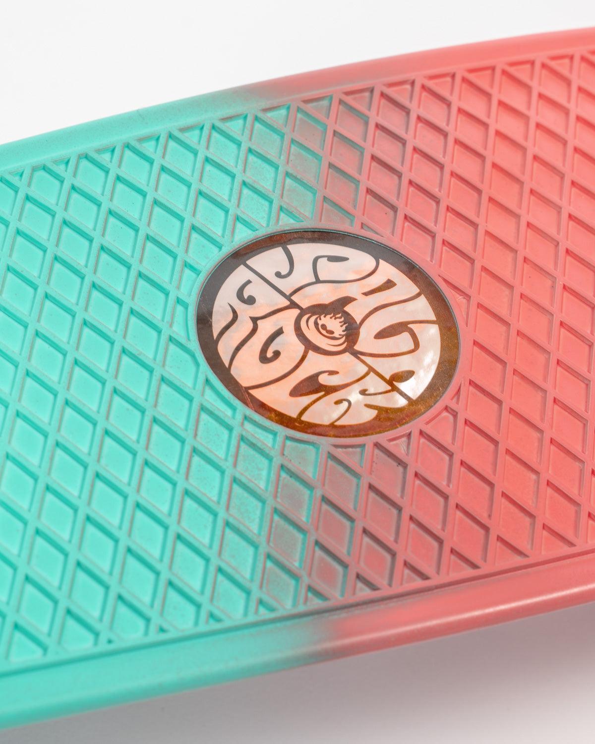 Retroride - Mini Skateboard - Coral/Turquoise - Saltrock