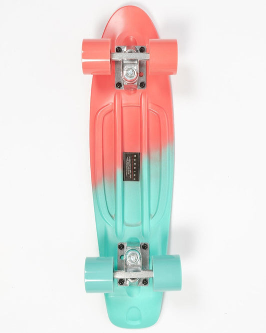 Retroride - Mini Skateboard - Coral/Turquoise - Saltrock