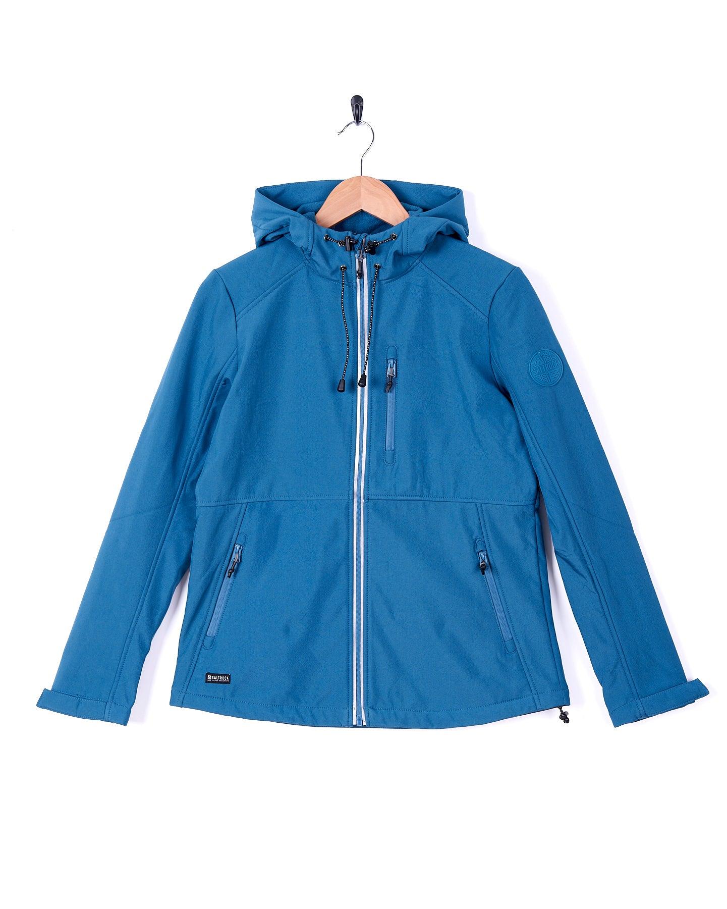 Solae - Womens Softshell Jacket - Blue - Saltrock