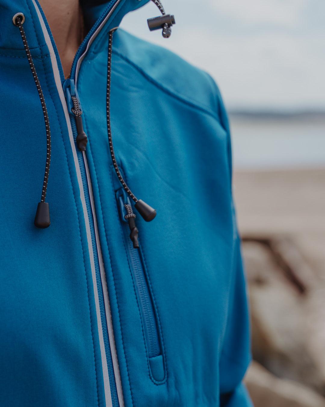 Solae - Womens Softshell Jacket - Blue - Saltrock