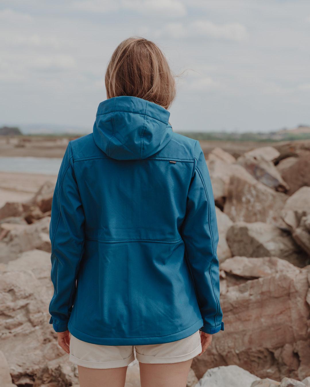Solae - Womens Softshell Jacket - Blue - Saltrock