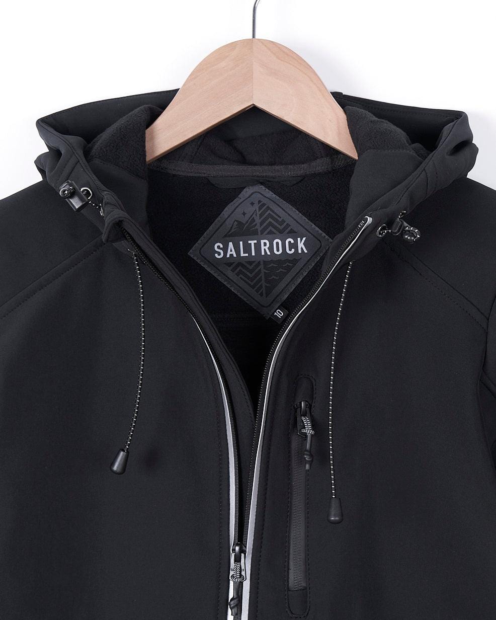 Solae - Womens Softshell Jacket - Black - Saltrock