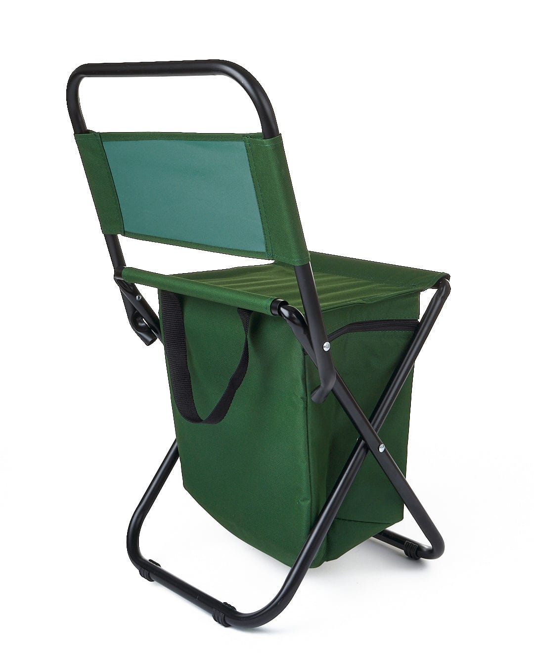 A Saltrock Spectator - Foldable Chair with Cooler Bag - Dark Green.