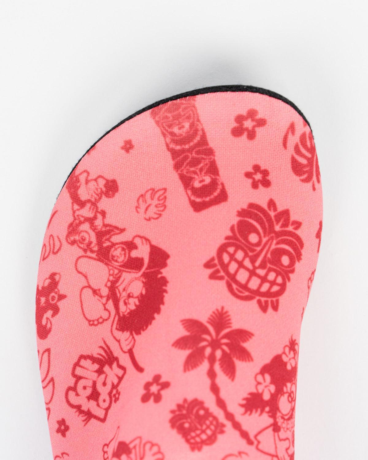 Tiki Tok -  Kids Aqua Shoe - Red - Saltrock