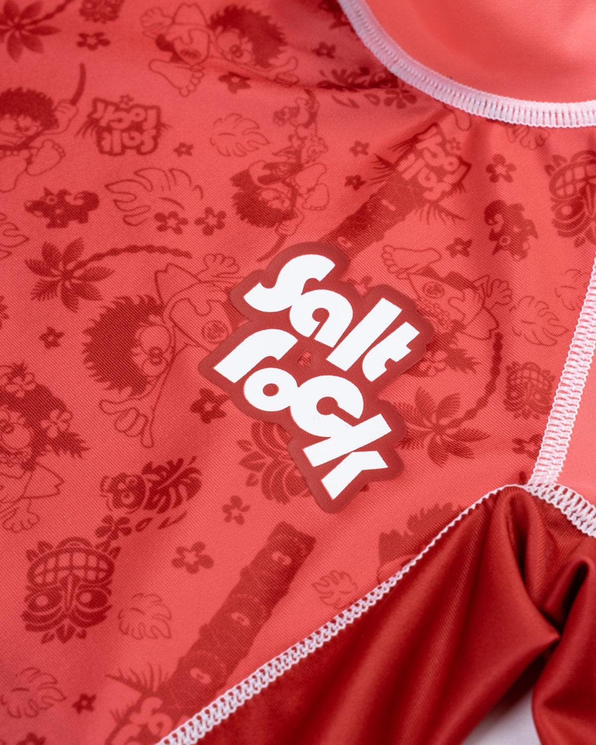 Tiki Tok - Kids Swim Set - Red - Saltrock