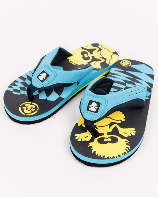 Warp - Boys Flip Flops - Blue - Saltrock