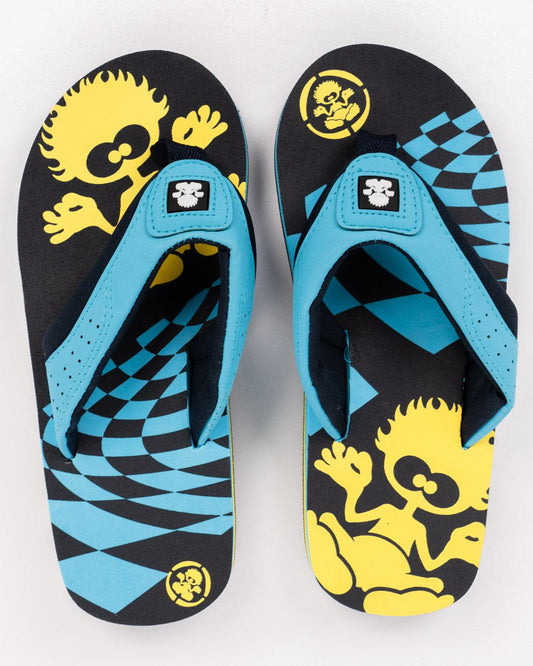 Warp - Boys Flip Flops - Blue - Saltrock