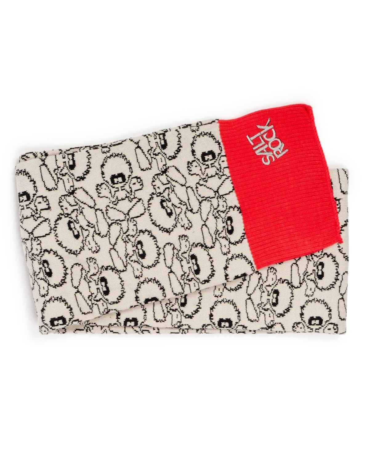Yoga - Boys Scarf - Red - Saltrock